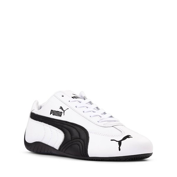alternate view PUMA Speedcat Leather Athletic Shoe - Big Kid - PUMA White / PUMA BlackALT5