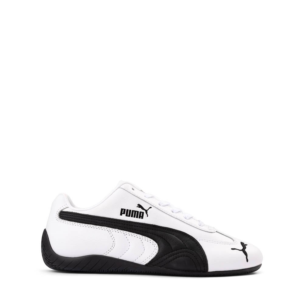PUMA Speedcat Leather Athletic Shoe - Big Kid - PUMA White / PUMA Black