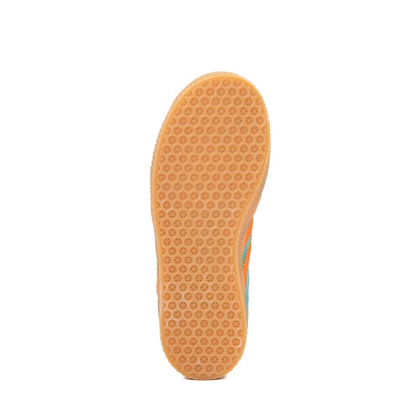 alternate view adidas Gazelle Athletic Shoe - Little Kid - Pure Teal / Impact OrangeALT3