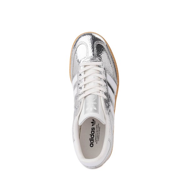 alternate view adidas Samba OG Athletic Shoe - Big Kid - Silver Metallic / Cloud White / Core WhiteALT2