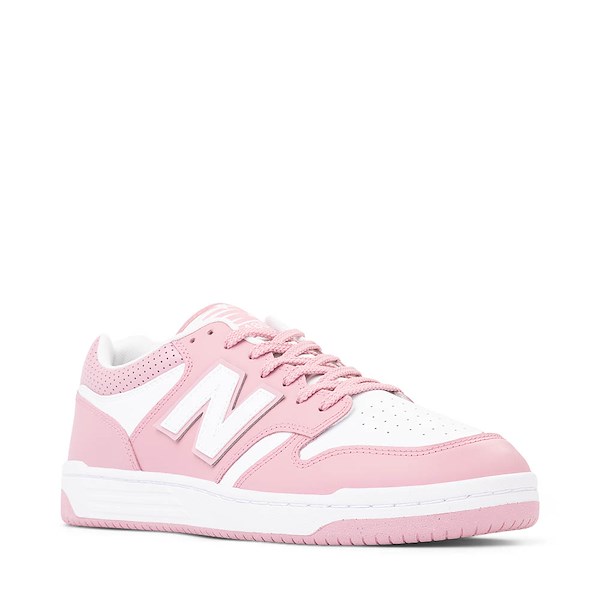 alternate view New Balance 480 Athletic Shoe - Rose Sugar / WhiteALT5