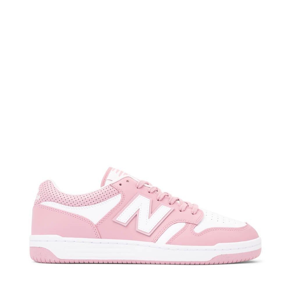 New Balance 480 Athletic Shoe - Rose Sugar / White
