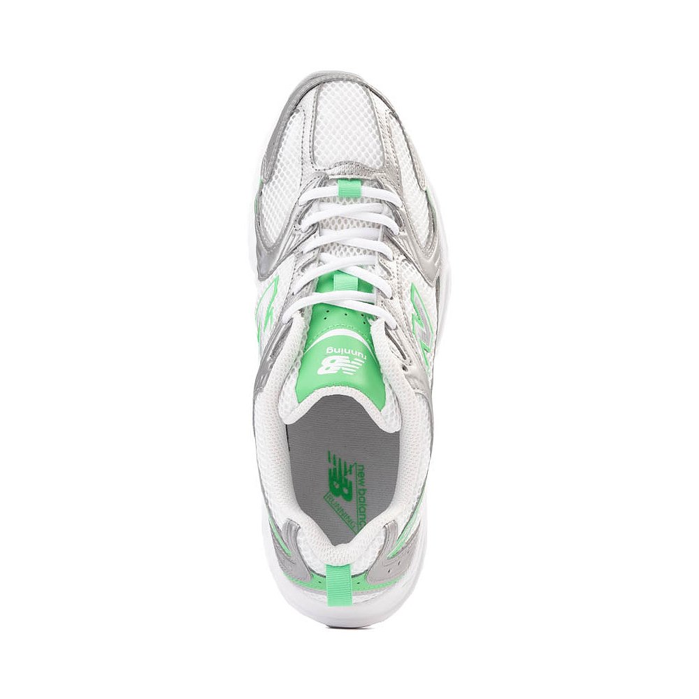 New Balance 530 Athletic Shoe - White / Silver Metallic