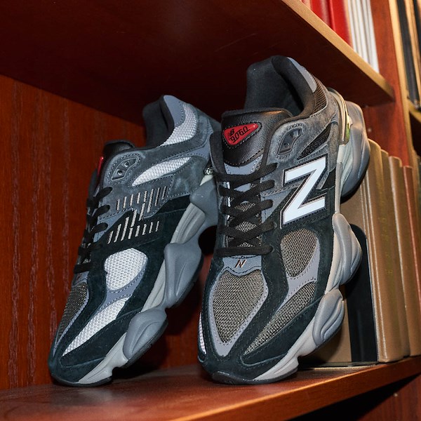 alternate view New Balance 9060 Athletic Shoe - Black / Castlerock / RaincloudHERO