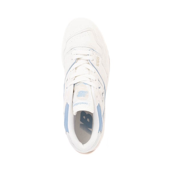 alternate view Womens New Balance 550 Athletic Shoe - Sea Salt / Still WaterALT2