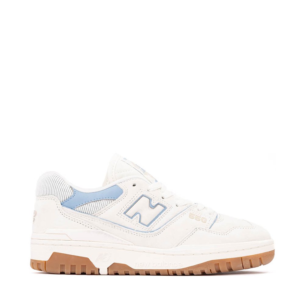 Womens New Balance 550 Athletic Shoe - Sea Salt / Still Water
