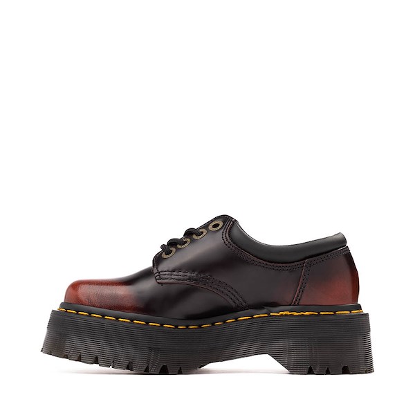 alternate view Dr. Martens 8053 Quad Platform Casual Shoe - Cherry RedALT1