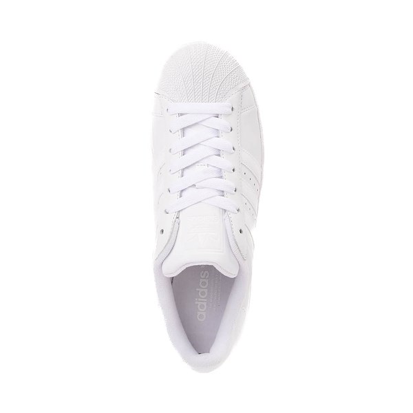 alternate view adidas Superstar II Athletic Shoe - White / White / WhiteALT2