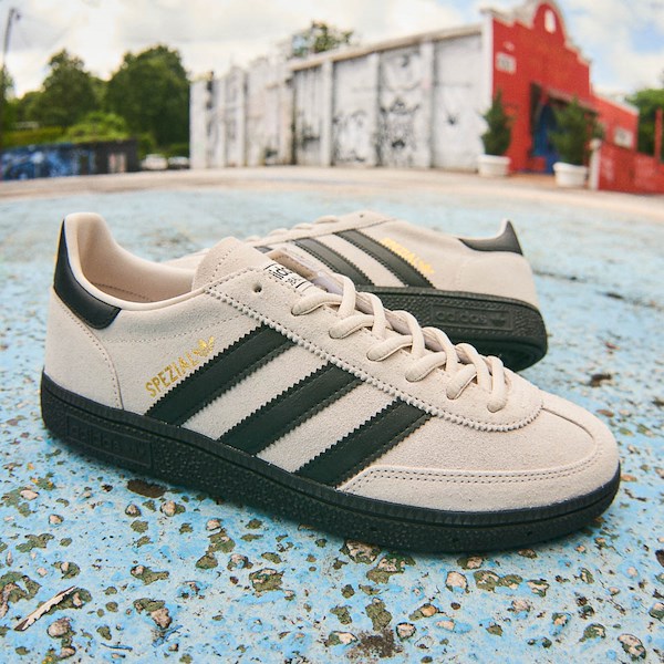 alternate view Mens adidas Handball Spezial Athletic Shoe - Alumina / Core Black / Gold MetallicHERO