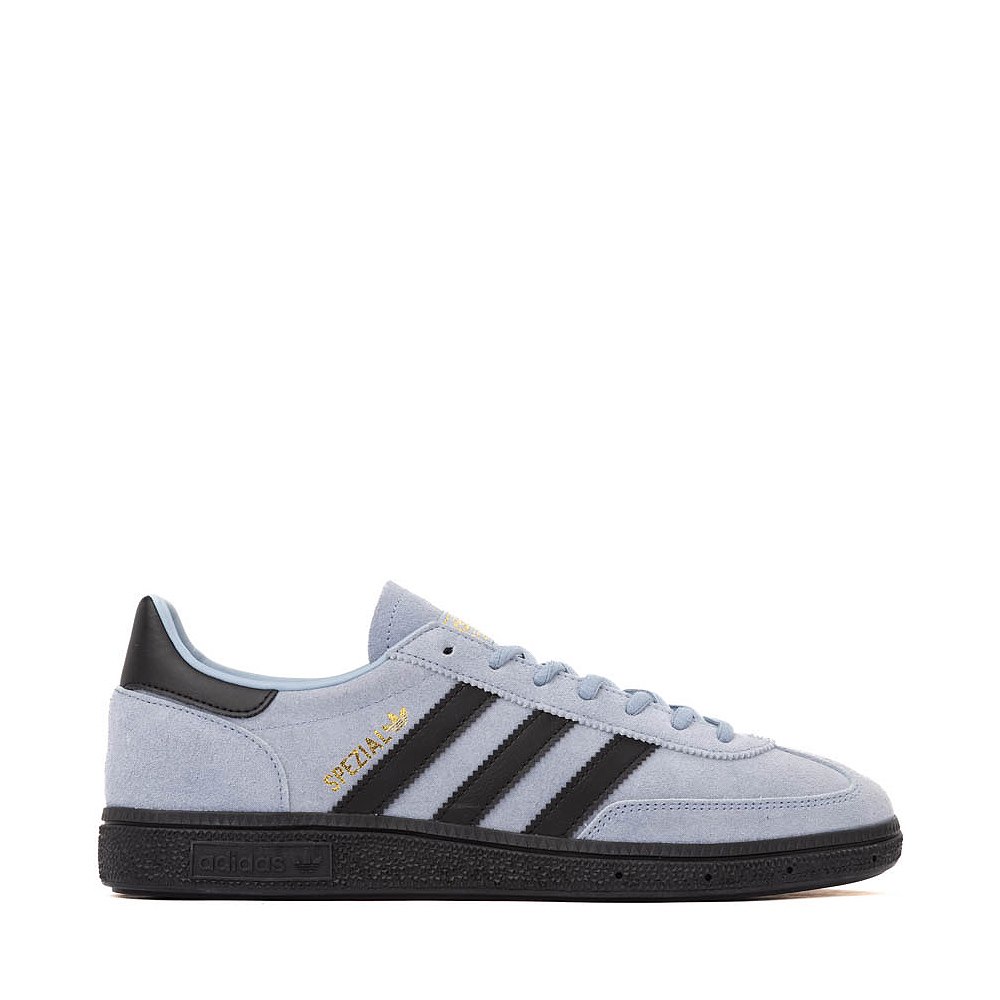 Mens adidas Handball Spezial Athletic Shoe - Tactile Blue / Core Black / Gold Metallic