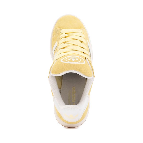 alternate view Womens adidas Campus '00s Athletic Shoe - Almost Yellow / WhiteALT2