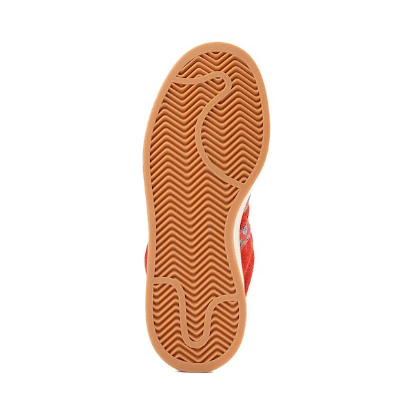 alternate view Womens adidas x Liberty London Campus '00s Athletic Shoe - Semi Lucid Red / Cream White / Gold MetallicALT3