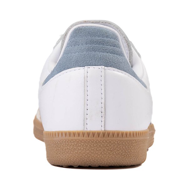 alternate view Womens adidas Samba OG Athletic Shoe - White / Alumina / Ash BlueALT4