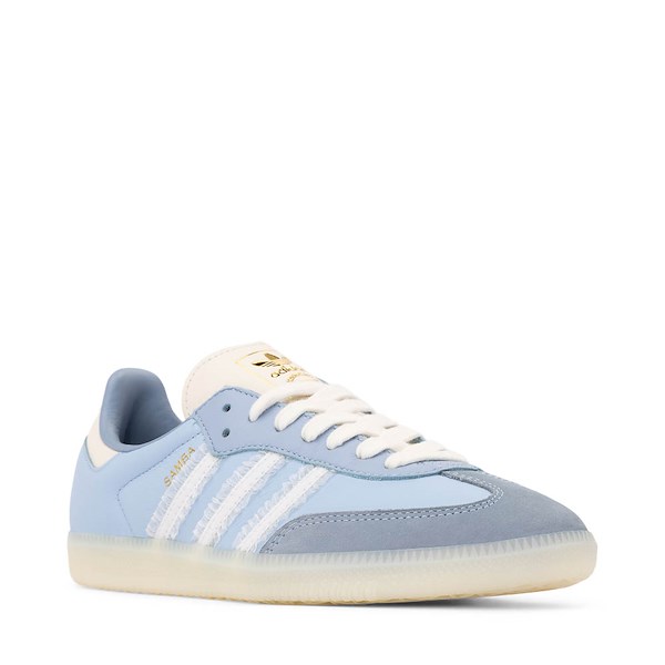 alternate view Womens adidas Samba OG Athletic Shoe - Clear Sky / Tactile Blue / Off WhiteALT5