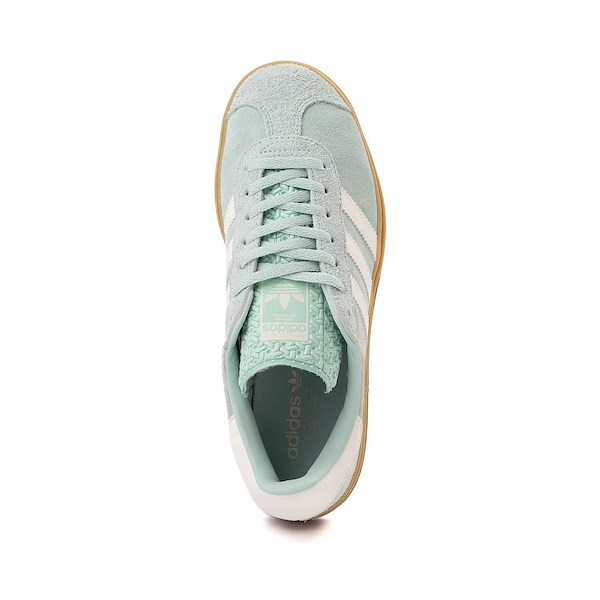 alternate view Womens adidas Gazelle Bold Athletic Shoe - Ash Green / Off White / GumALT2