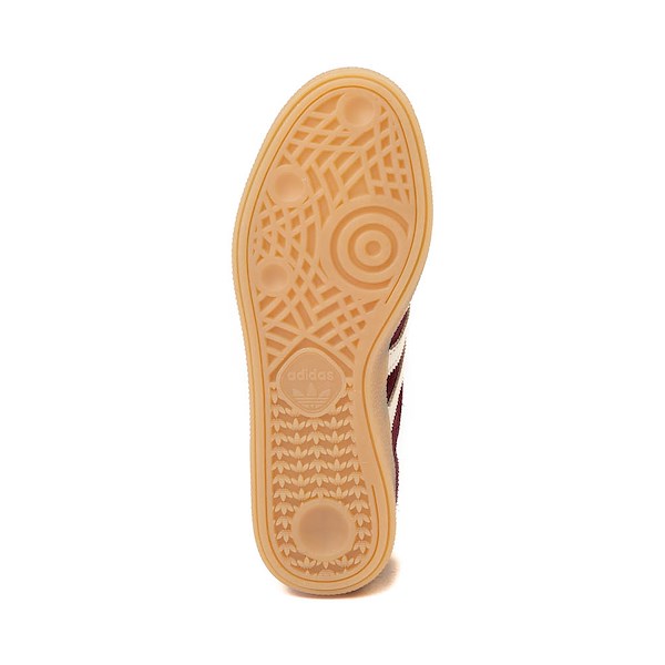 alternate view Womens adidas Handball Spezial Athletic Shoe - Maroon / Cream White / Gold MetallicALT3