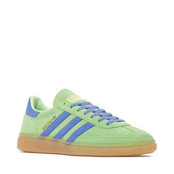 alternate view Womens adidas Handball Spezial Athletic Shoe - Lime Burst / Blue Fusion / GumALT5