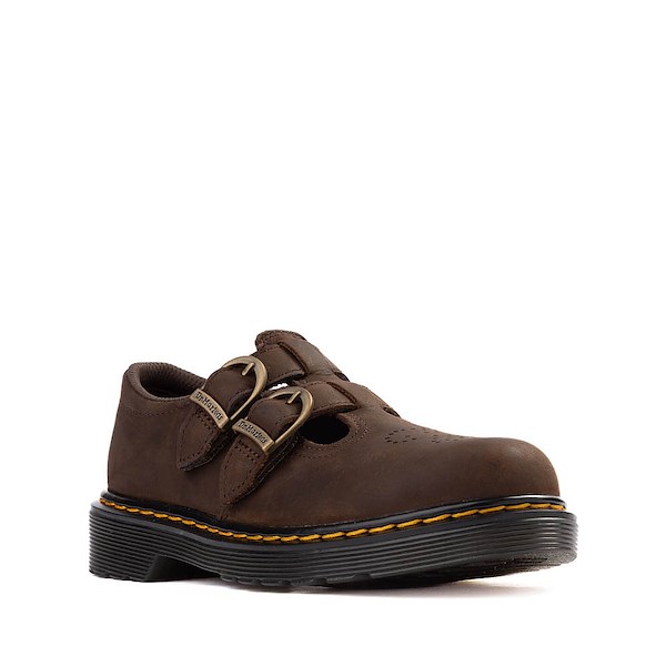 alternate view Dr. Martens 8065 Mary Jane Casual Shoe - Big Kid - BrownALT5