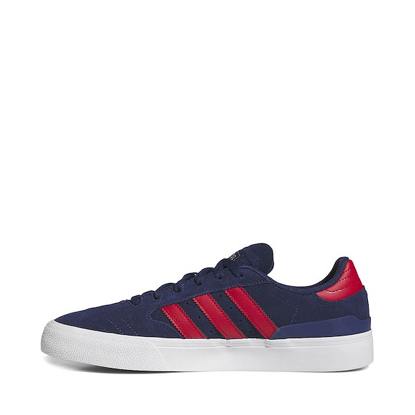 alternate view Mens adidas Busenitz Vulc II Athletic Shoe - Dark Blue / Better Scarlet / Gold MetallicALT1