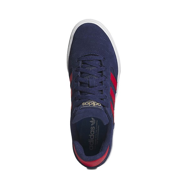 alternate view Mens adidas Busenitz Vulc II Athletic Shoe - Dark Blue / Better Scarlet / Gold MetallicALT2