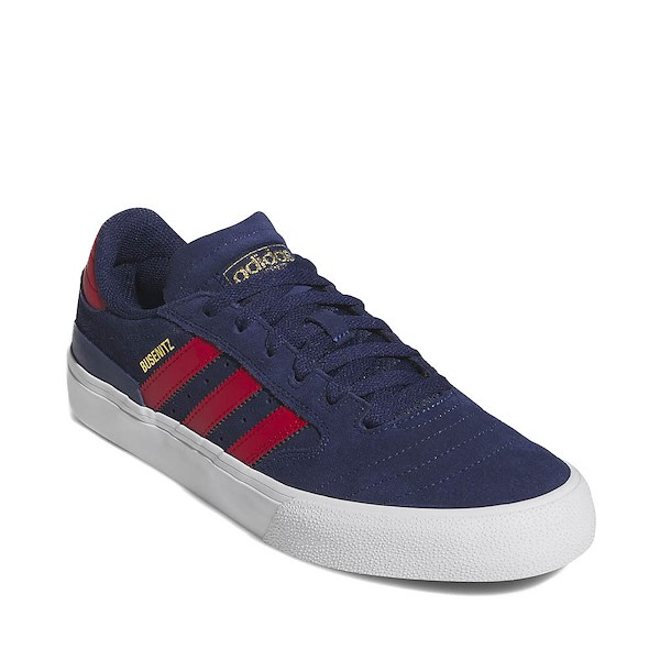 alternate view Mens adidas Busenitz Vulc II Athletic Shoe - Dark Blue / Better Scarlet / Gold MetallicALT5