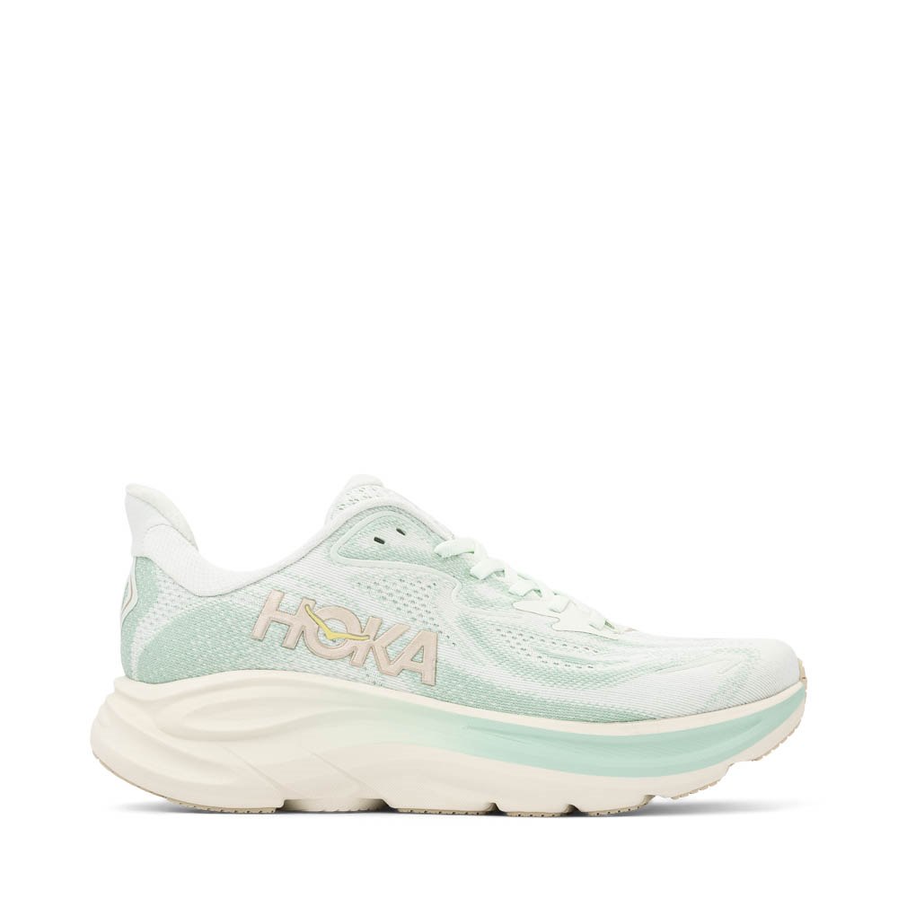 Womens HOKA Clifton 10 Athletic Shoe - Sea Glass / Jadeite