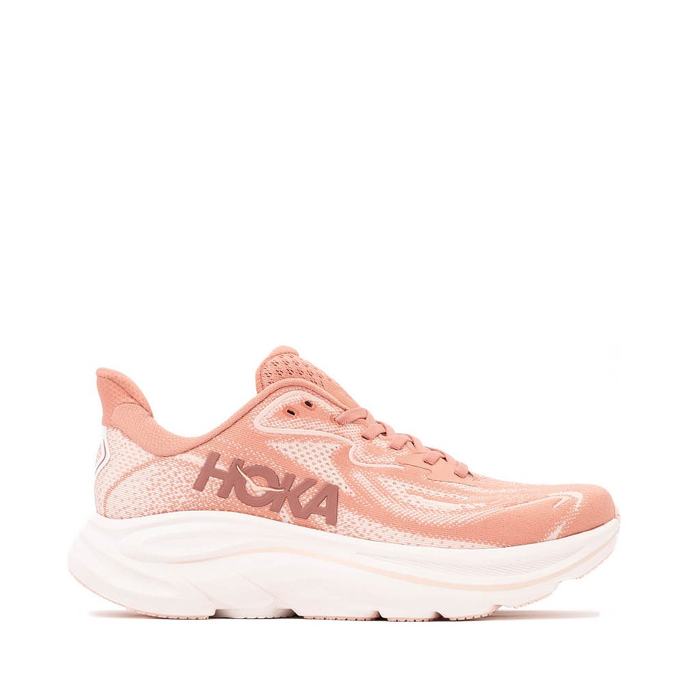 Womens HOKA Clifton 10 Athletic Shoe - Blush / Rose Latte