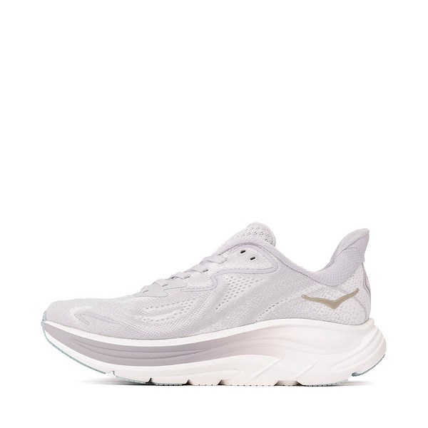 alternate view Womens HOKA Clifton 10 Athletic Shoe - Ash Grey / Foggy GreyALT1