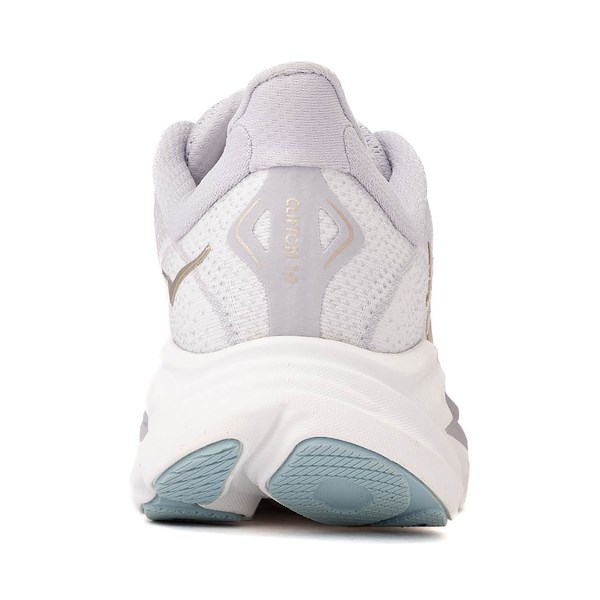 alternate view Womens HOKA Clifton 10 Athletic Shoe - Ash Grey / Foggy GreyALT4