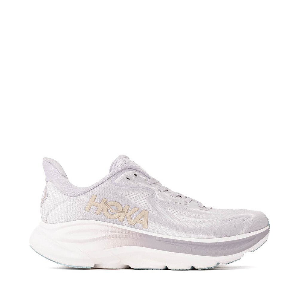 Womens HOKA Clifton 10 Athletic Shoe - Ash Grey / Foggy Grey