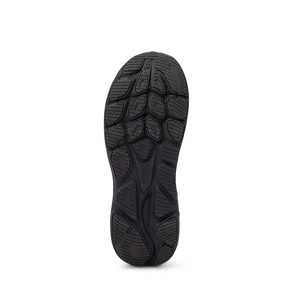 alternate view Mens HOKA Clifton 10 Athletic Shoe - Black / BlackALT3