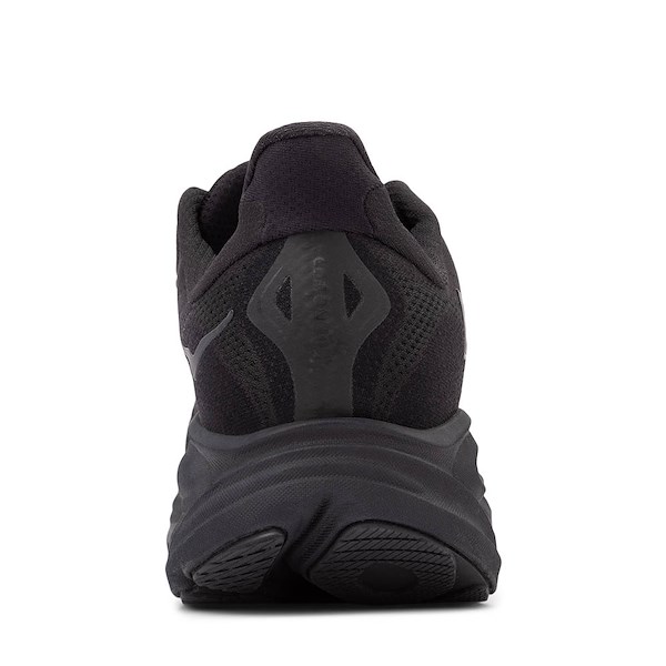 alternate view Mens HOKA Clifton 10 Athletic Shoe - Black / BlackALT4