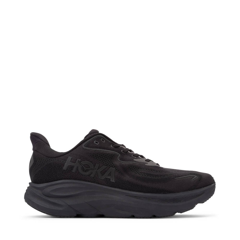 Mens HOKA Clifton 10 Athletic Shoe - Black / Black