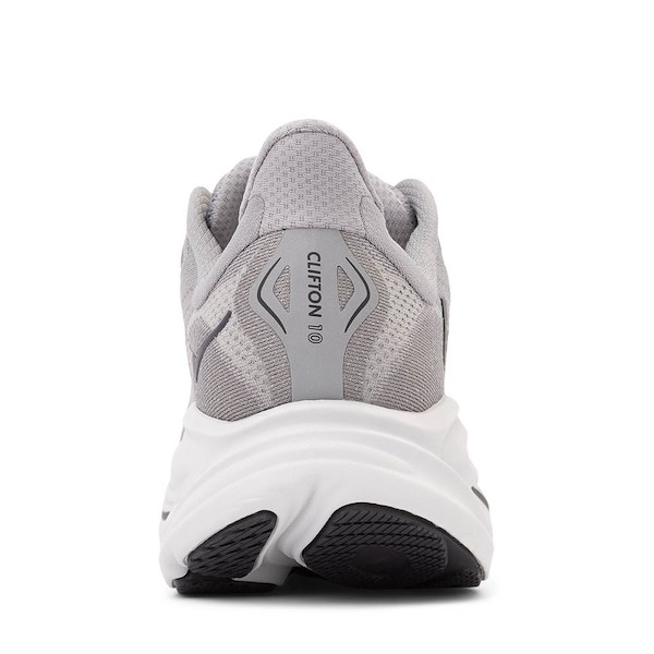 alternate view Mens HOKA Clifton 10 Athletic Shoe - Galactic Gray / AsteroidALT4