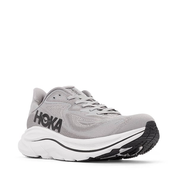 alternate view Mens HOKA Clifton 10 Athletic Shoe - Galactic Gray / AsteroidALT5