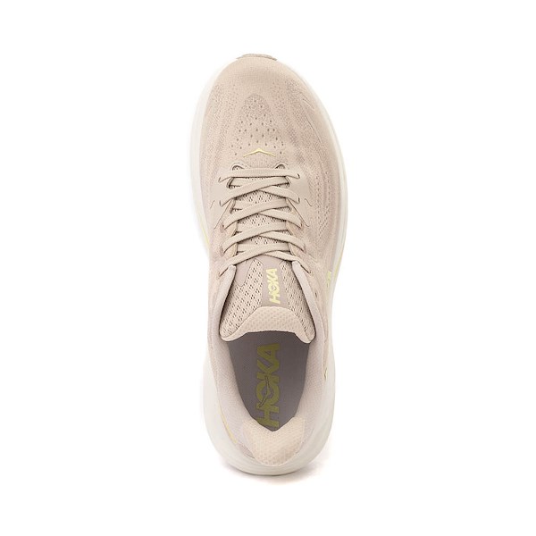 alternate view Mens HOKA Clifton 10 Athletic Shoe - Linen / StoneALT2