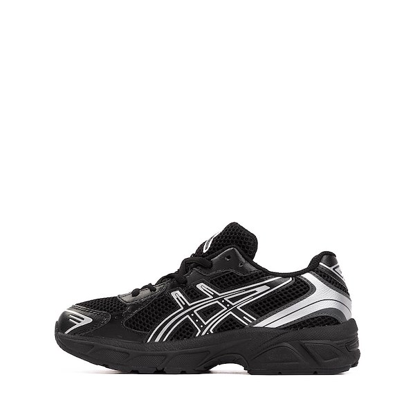 alternate view ASICS Gel-1130 Athletic Shoe - Big Kid - Black / Pure SilverALT1