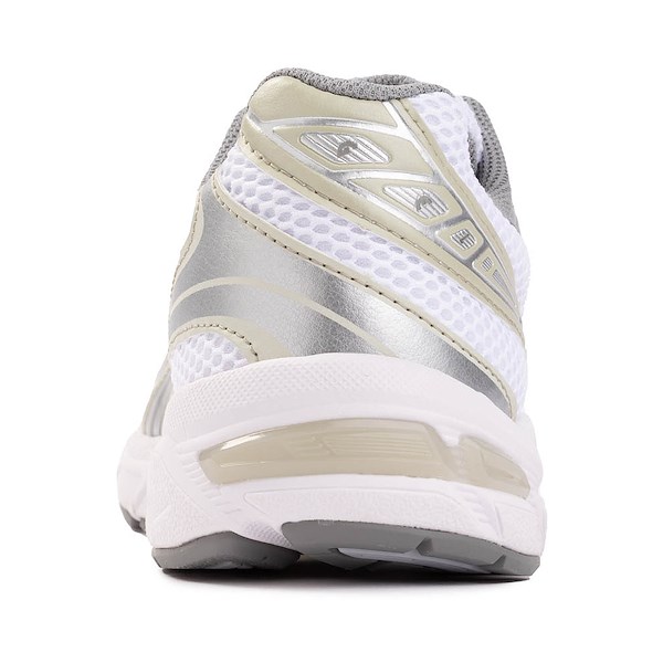 alternate view Womens ASICS Gel-1130 Athletic Shoe - White / Dried Leaf GreenALT4
