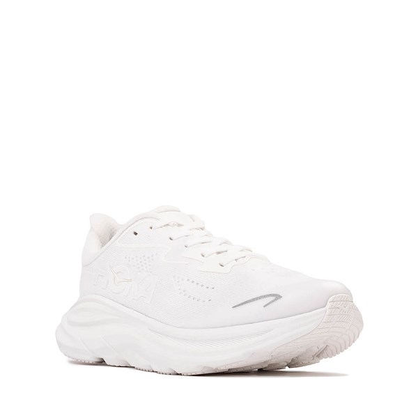 alternate view HOKA Clifton 10 Athletic Shoe - Big Kid - WhiteALT5