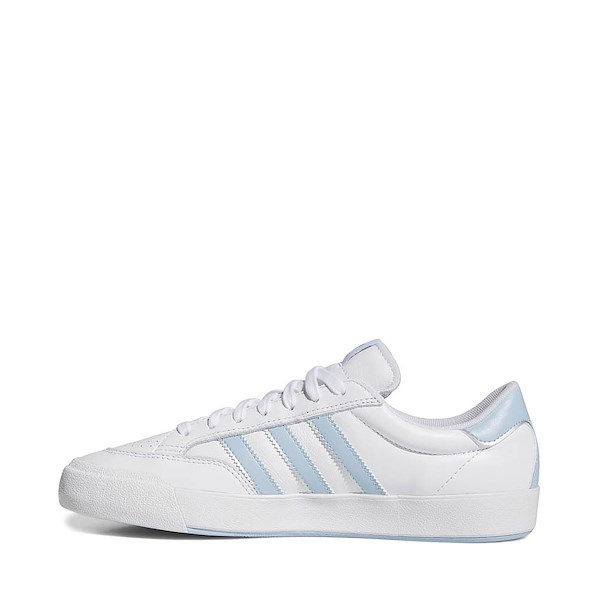 alternate view adidas Nora Skate Shoe - White / Clear Sky / Silver MetallicALT1