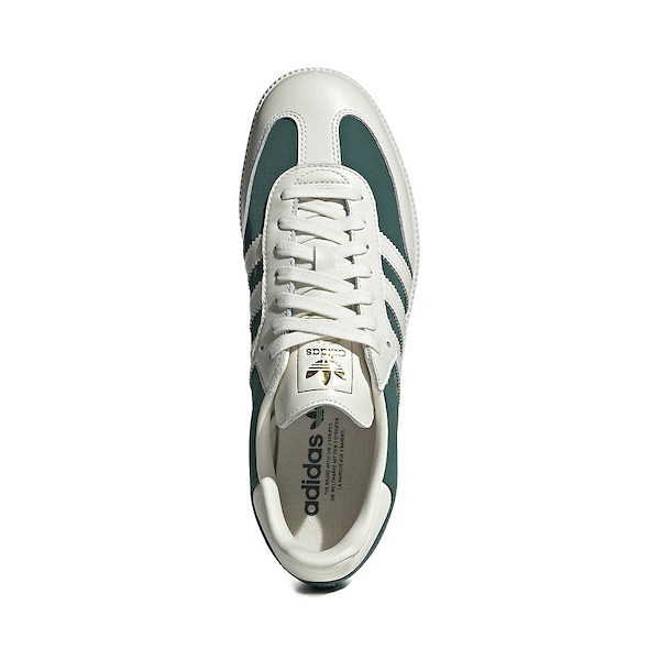 alternate view Mens adidas Samba OG Athletic Shoe - Off White / Off White / Collegiate GreenALT2