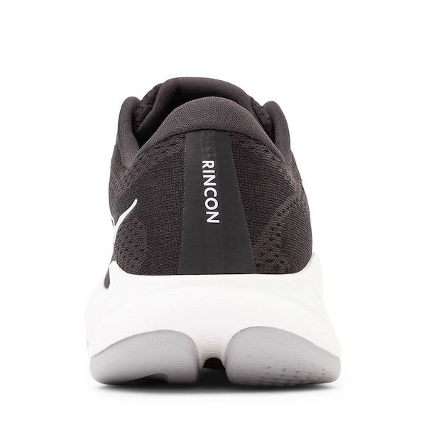 alternate view Womens HOKA Rincon 4 Athletic Shoe - Black / WhiteALT4