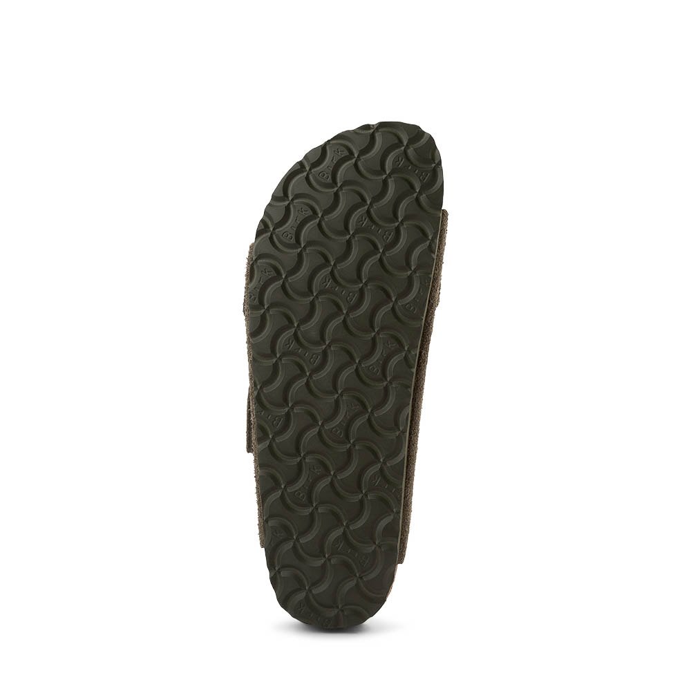 Mens Birkenstock Arizona Slide Sandal - Thyme | Journeys