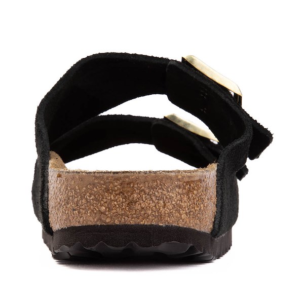 alternate view Womens Birkenstock Arizona Slide Sandal - Shimmering BlackALT4