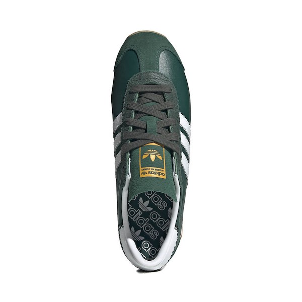 alternate view Womens adidas Country OG Athletic Shoe - Collegiate Green / White / Shadow GreenALT2