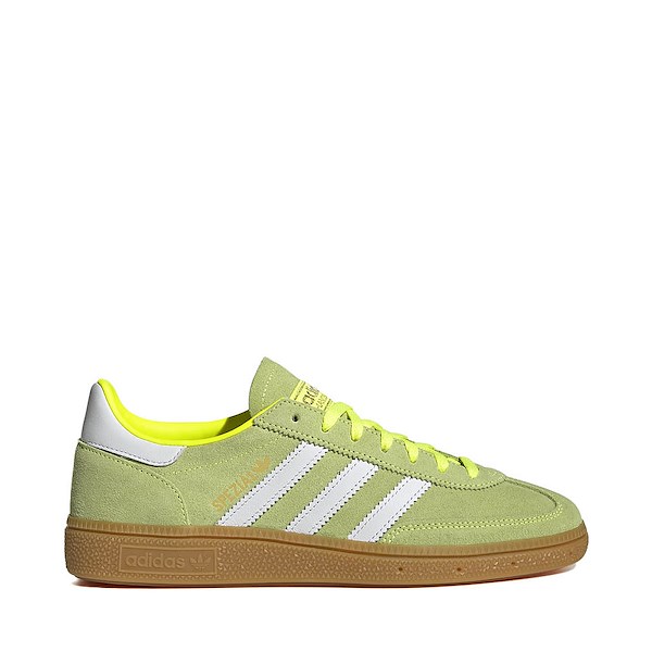 Womens adidas Handball Spezial Athletic Shoe - Solar Yellow / White / Gold Metallic
