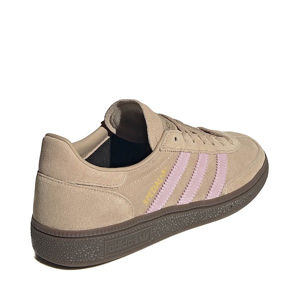alternate view Womens adidas Handball Spezial Athletic Shoe - Warm Sandstone / Clear Pink / GumALT4