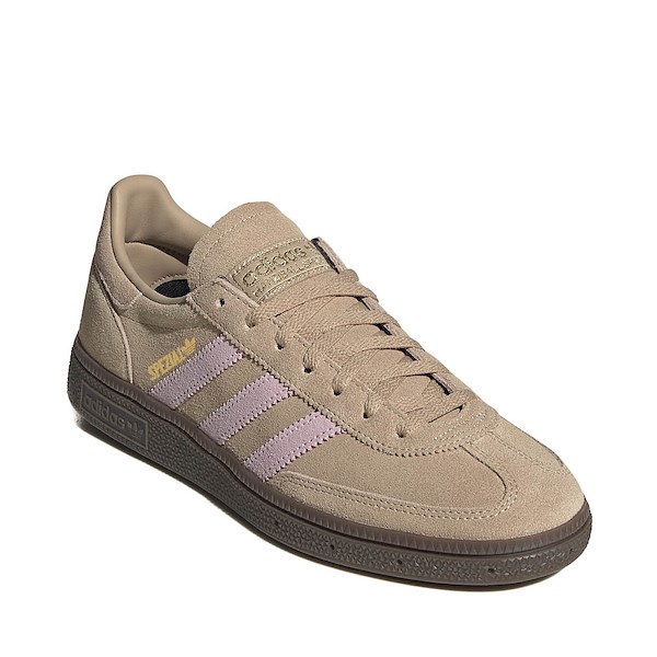 alternate view Womens adidas Handball Spezial Athletic Shoe - Warm Sandstone / Clear Pink / GumALT5