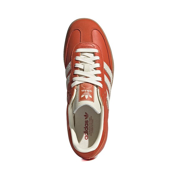 alternate view Womens adidas Samba OG Athletic Shoe - Collegiate Orange / Cream White / GumALT2
