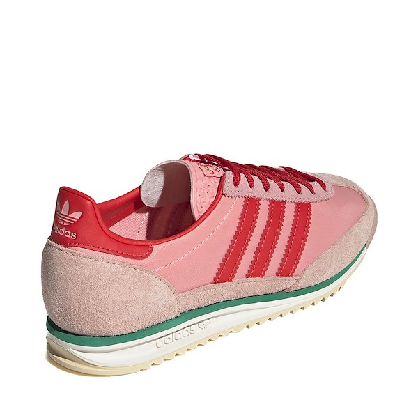 alternate view Womens adidas SL 72 OG Athletic Shoe - Semi Pink Spark / Red / Glow PinkALT4